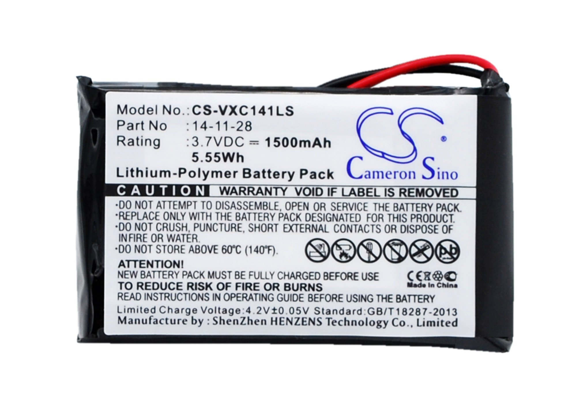 Vancouver 14-11-28 1500mAh aku