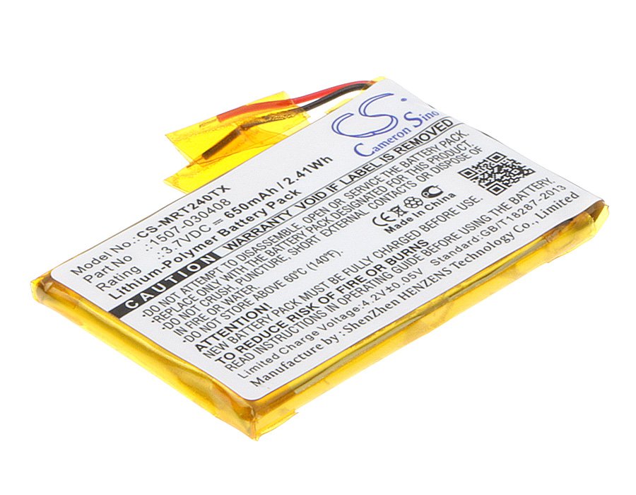 Rii 1507-030408 650mAh Li-PL Multimeedia aku