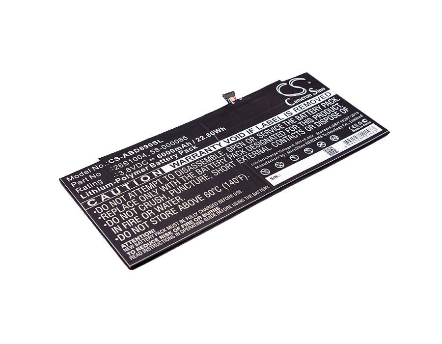 Amazon 26S1004 6000mAh Li-PL tablet battery