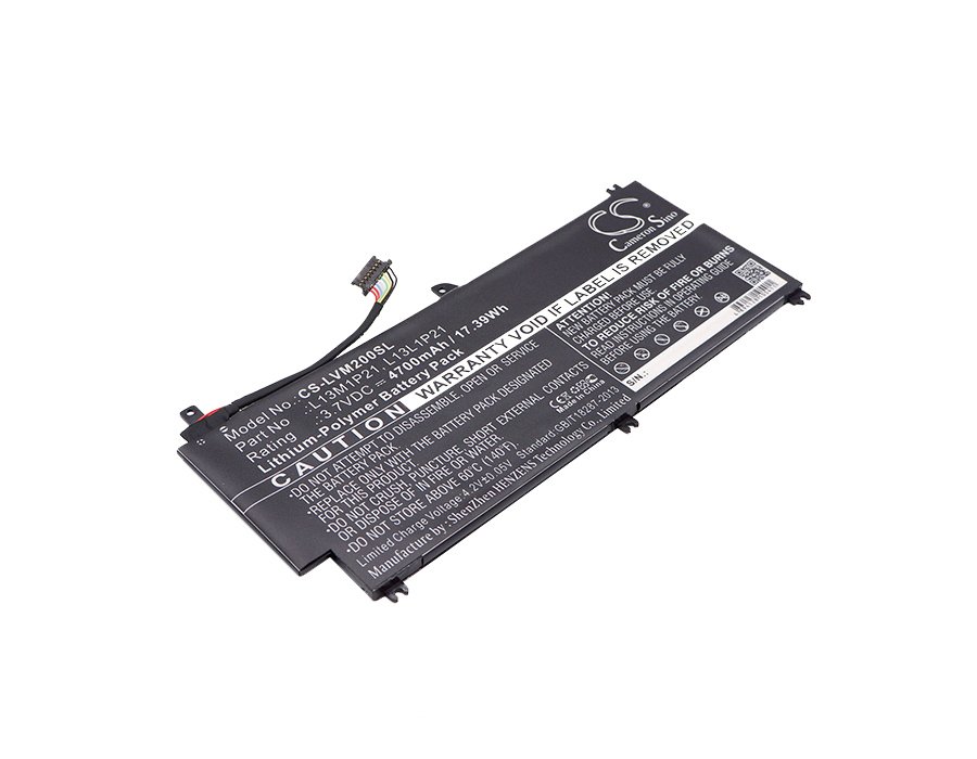 Lenovo L13M1P21, L13L1P21, 121500206, 121500205 4700mAh Li-PL tahvelarvuti aku
