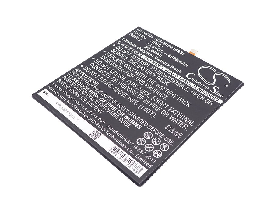 Xiaomi BM61 6000mAh Li-PL tablet battery