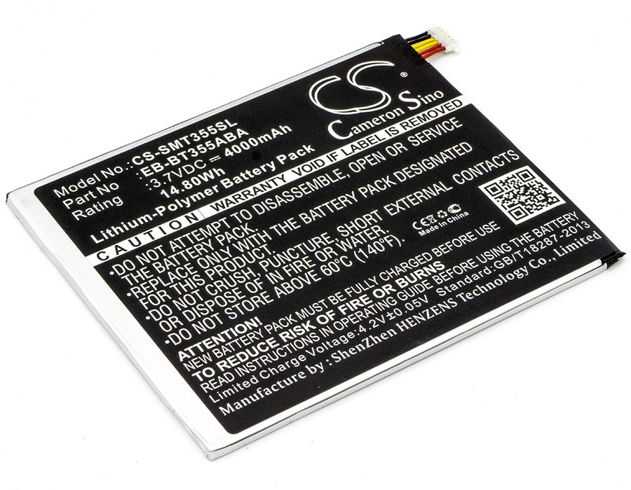 Samsung Galaxy Tab A 8.0, EB-BT355ABA 4000mAh Li-PL tablet akumulators
