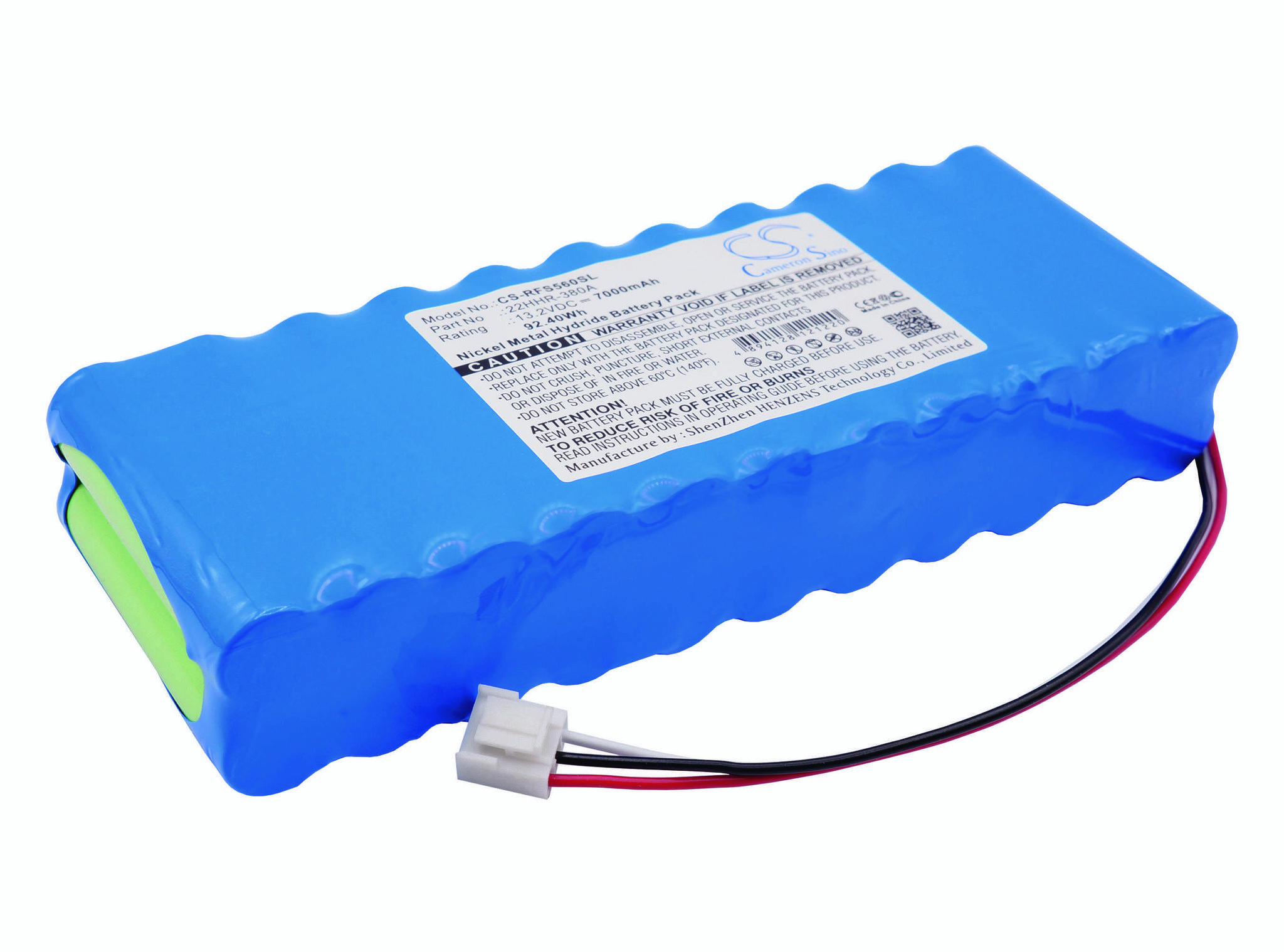 Rohde & Schwarz 22HHR-380A 7000mAh Ni-MH testseadme aku