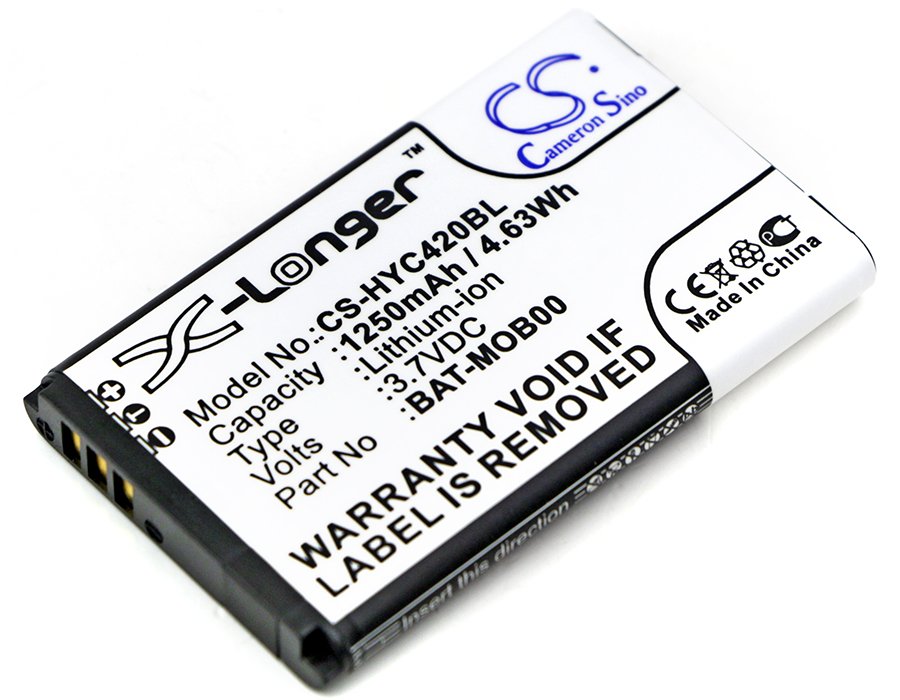 Honeywell BAT-MOB00, PS1615000794, 55-003233-01 1250mAh Li-ion viivakoodinlukijan akku