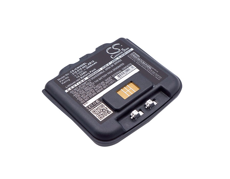 Intermec 318-016-001, 318-016-002, AB9, AB16, AB15 3600mAh Li-ion barcode scanner battery