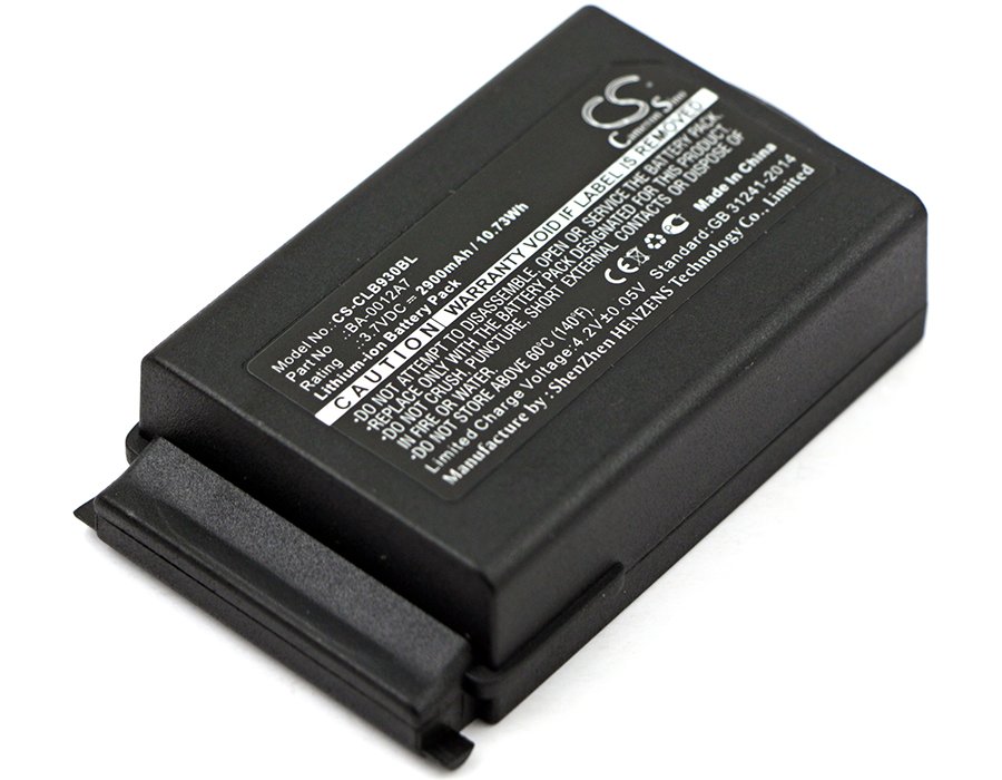 CipherLAB BA-0012A7 9300, 9400, 9600 2900mAh Li-on Battery