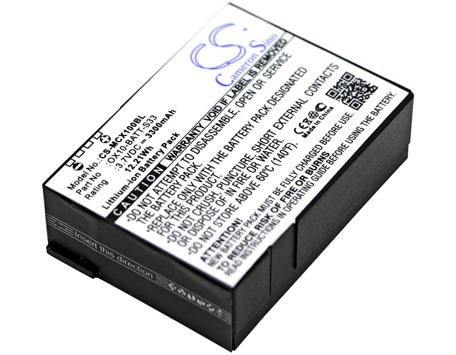 M3 Mobile OX10-BATT-S33 Orange, OX10, OX10 RFID 3300mAh Li-on akku