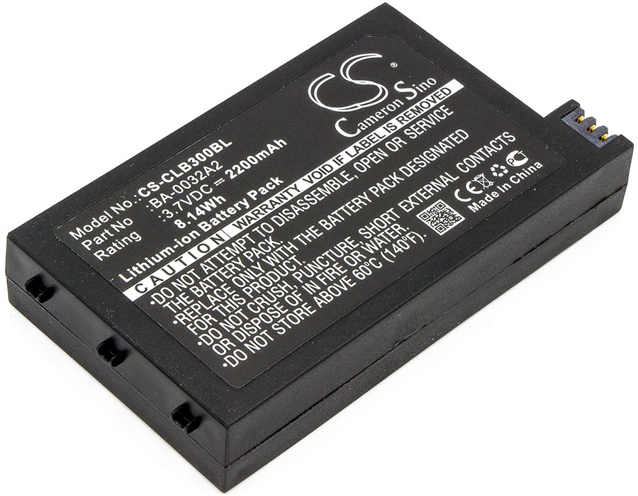 Cipherlab CP30, CP30-L 2200mAh Li-on barcode scanner battery