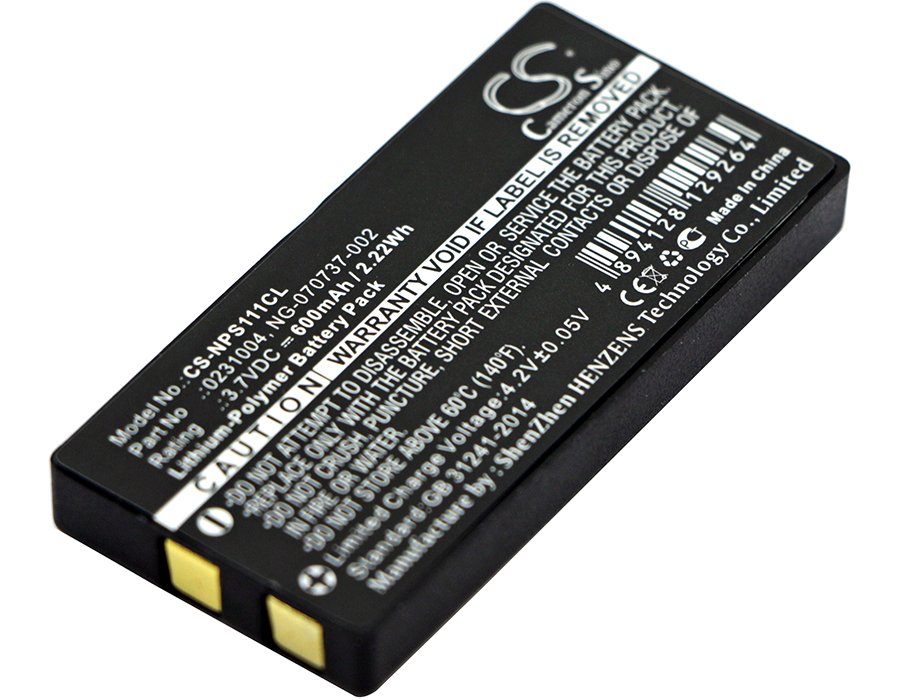 NEC 0231004, 0231005, NG-070737-002 Dterm, PS111, PS3D, PSIII 600mAh Li-Polymer wireless phone