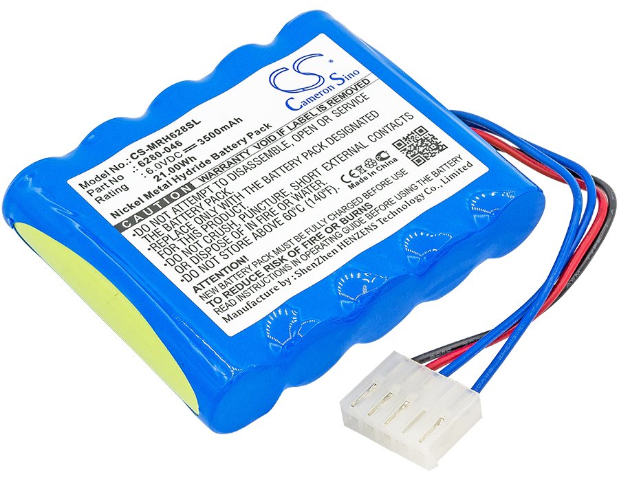 Monarch 6280-046 BBX, DBX, PBX, VBX, BBL, DBL, PBL 3500mAh Ni-MH akku
