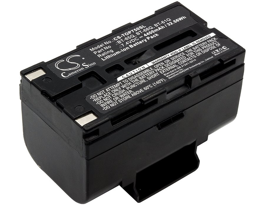 Topcon BT-65Q, BT-66Q, BT-61Q Field Controller FC100, Field Controller FC2000, FC100, FC2000 4400mAh Li-on akku