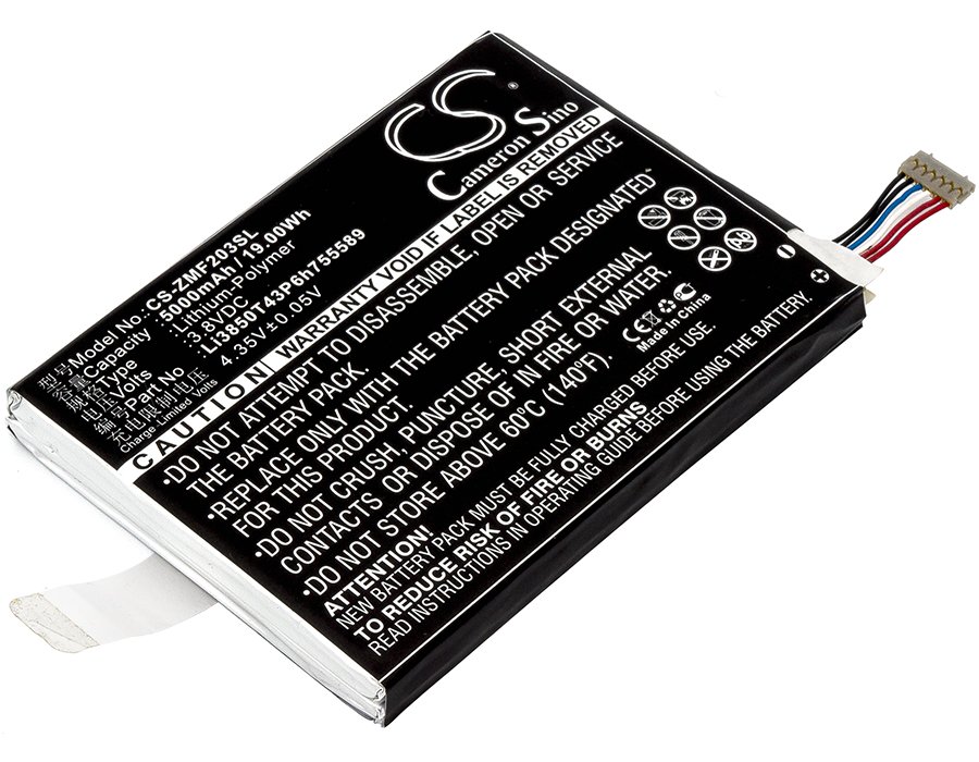 ZTE Li3850T43P6h755589 203Z, GL09P 5000mAh Li-Polymer akumulatoru