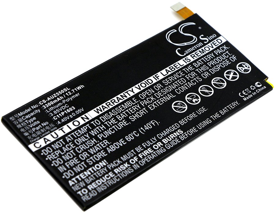 Asus C11P1603 ZenFone 3 Deluxe 5.5, ZenFone 3 Deluxe 5.5 Dual SIM, ZS550KL 3300mAh Li-Polymer tālruņa akumulators