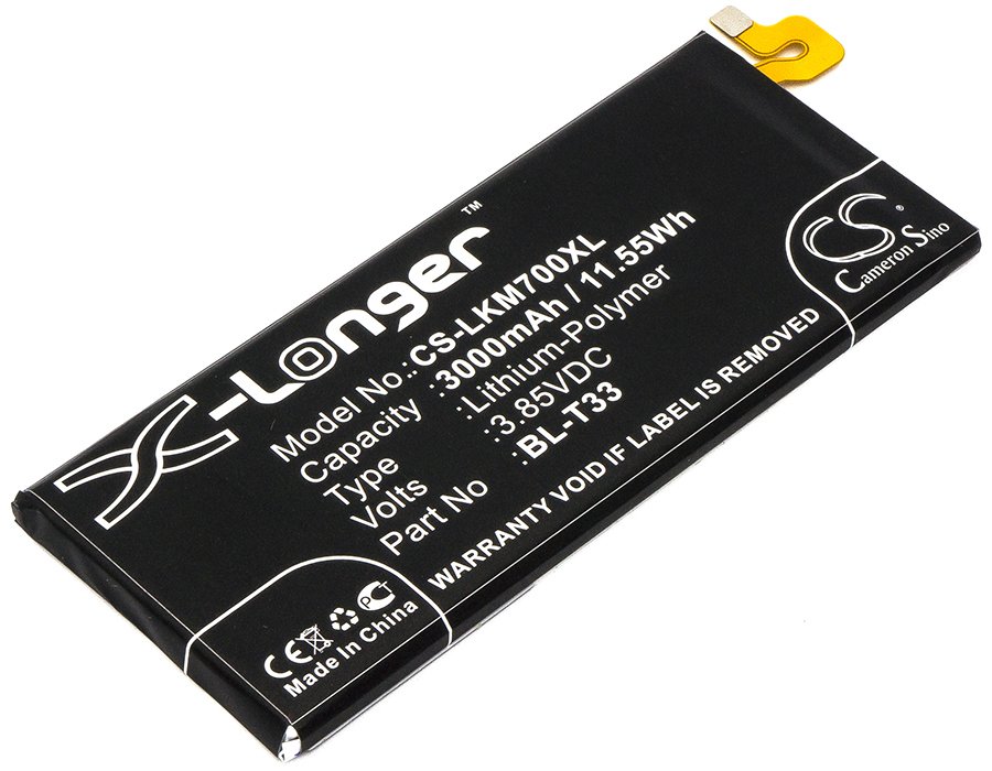 LG BL-T33 Q6, M700N, M700A, M700DSK, M700AN, Q6a 3300mAh Li-Polymer Mobile Phone аккумулятор