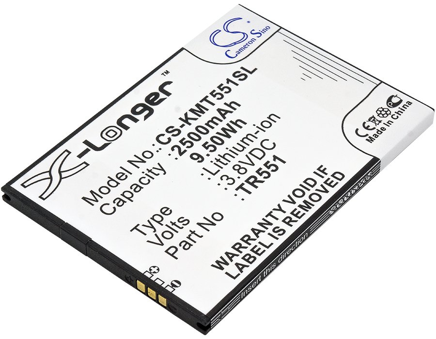 KAZAM TR551, TR551-HSHCC0001418 Trooper 551 2500mAh Li-Polymer Mobile Phone аккумулятор