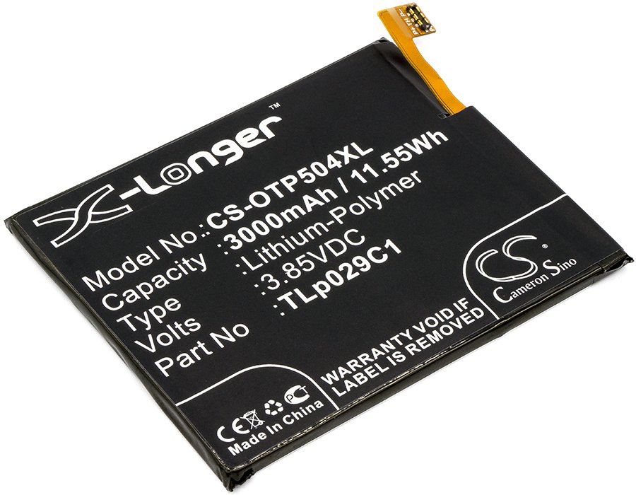 Alcatel TLp029C1 3000mAh Li-Polymer tālruņa akumulators