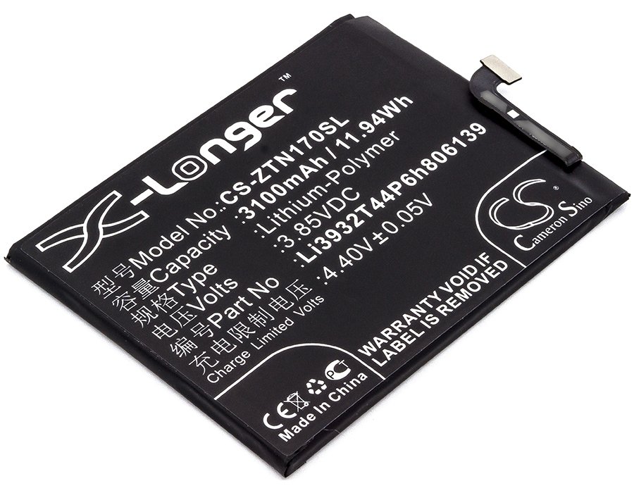 ZTE Li3931T44Ph806139 3100mAh Li-Polymer tālruņa akumulators