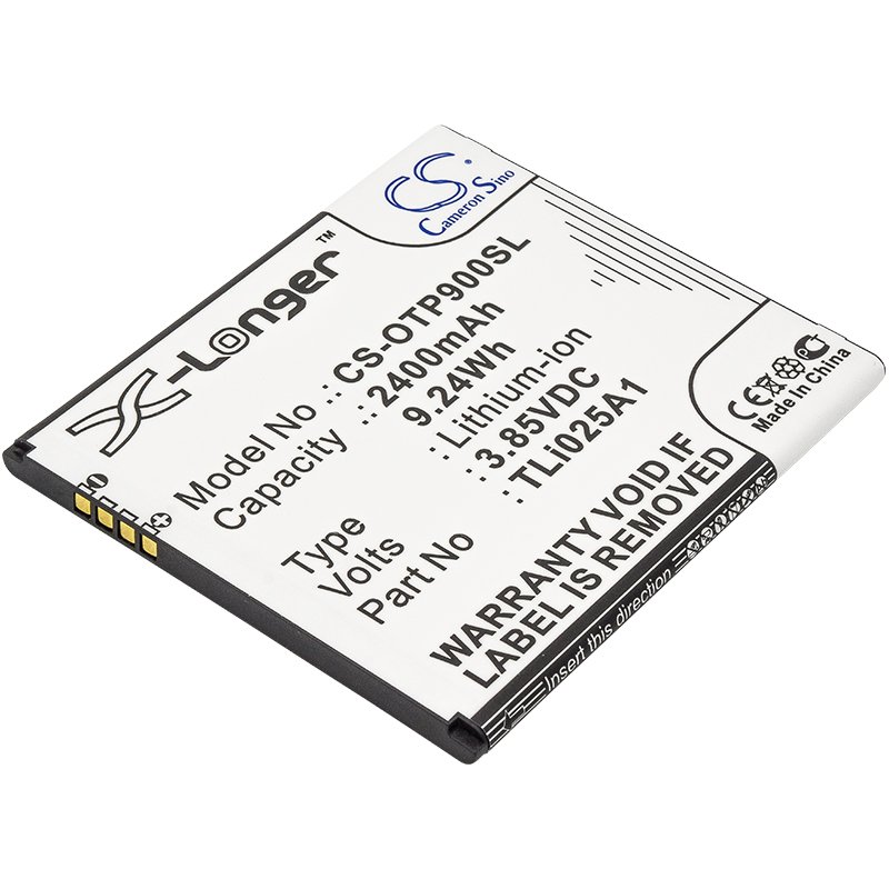 Alcatel TLi025A1 2400mAh Li-ion mobile phone battery