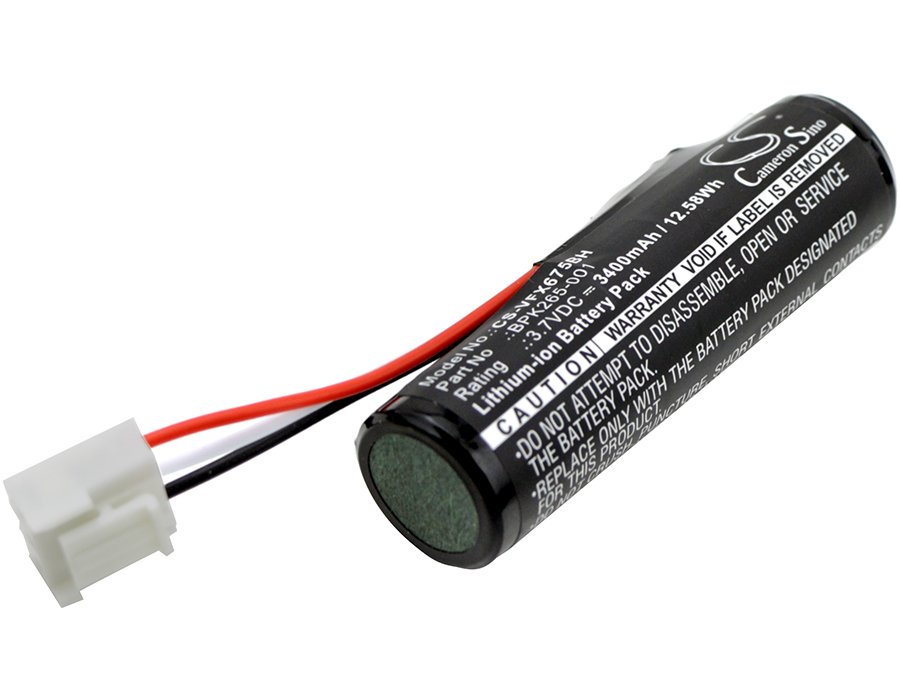 VeriFone BPK265-001, BPK265-001-01-A, BPK265-001-01-B VX675 3400mAh Li-ion makseterminali aku