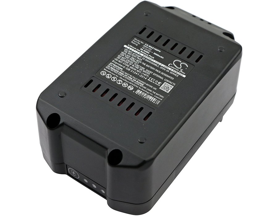 Meister Craft BBR180, BBR 180LI-ION/5I(CNM)R18/65 MAS180, MAS18VL-2, 5451370, 5451260 5000mAh Li-on Powertool аккумулятор