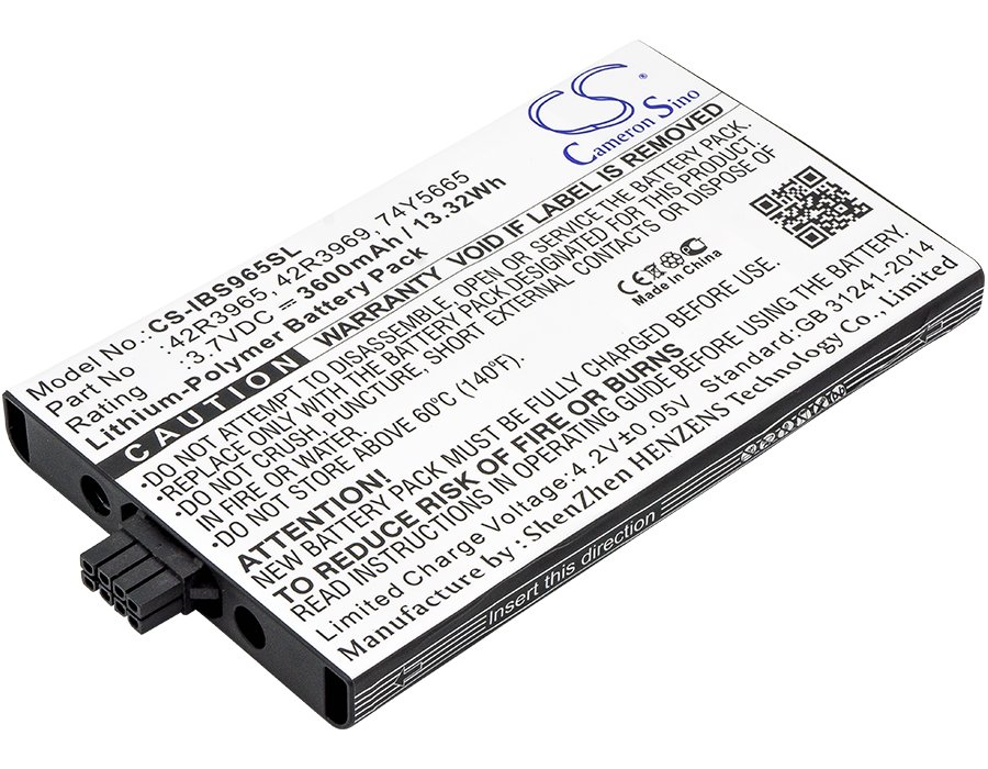 IBM 42R3965, 74Y5665, 42R3969 571F, iSeries, pSeries, xSeries 3600mAh Li-Polymer Battery
