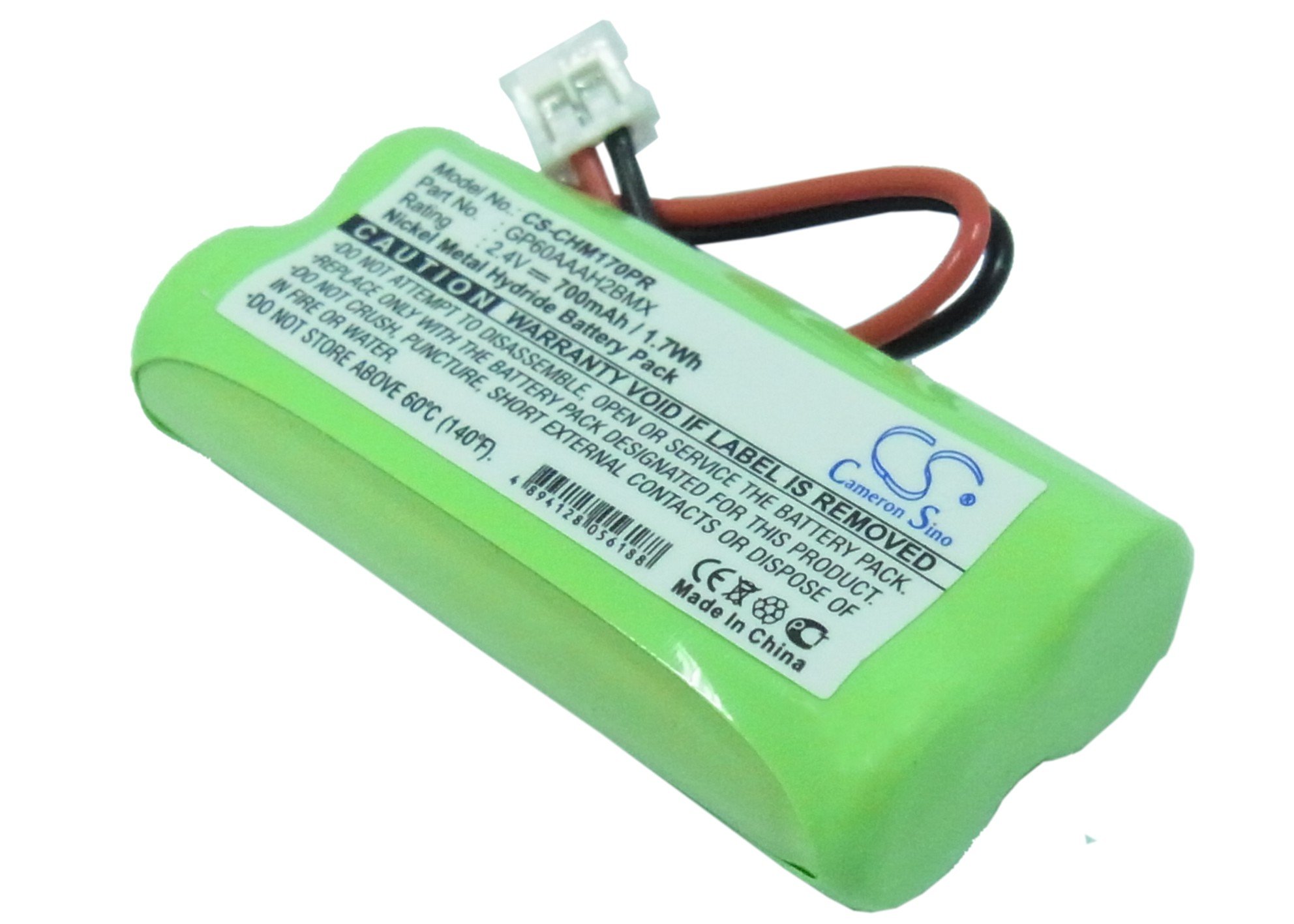 CrystalCall GP60AAAH2BMX, PAG0002, PAG0295 piipari aku 700mAh