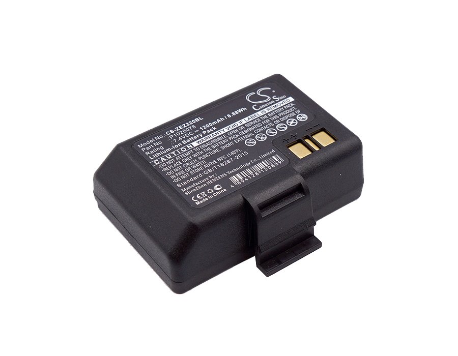 Zebra P1026078 1150mAh Li-ion Printer aккумулятор