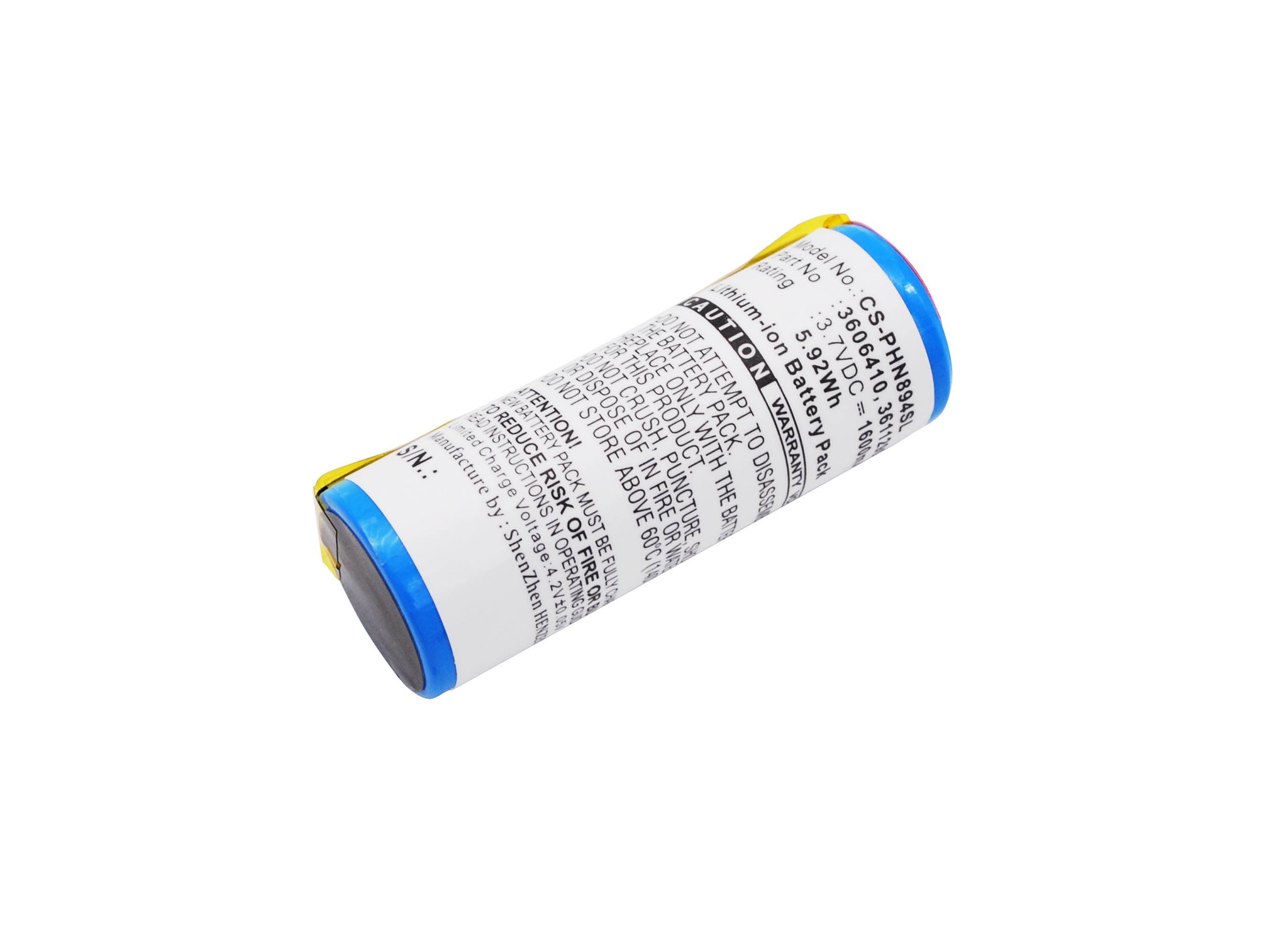 Philips 3606410, 3611290, 15038 1600mAh Li-ion aккумулятор