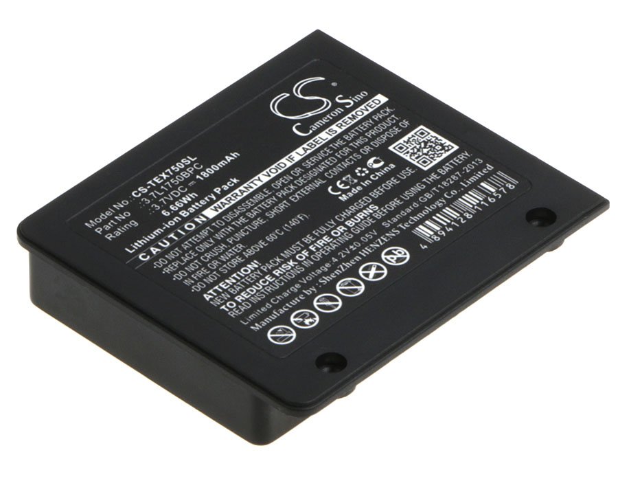 Texas Instruments 3.7L1750BPC 1800mAh Li-ion kalkulaatori aku