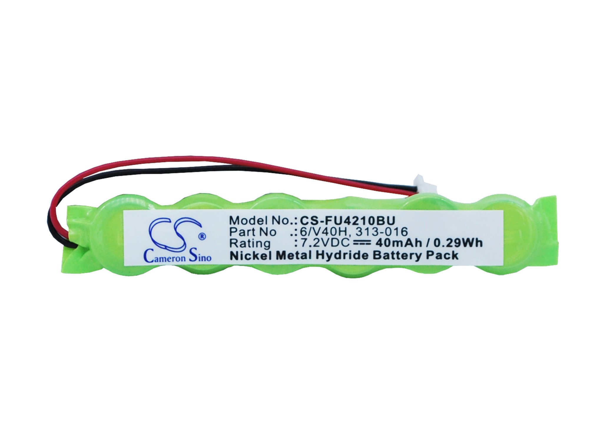 Fujitsu 6/V40H, 313-016 40mAh Ni-MH CMOS akku