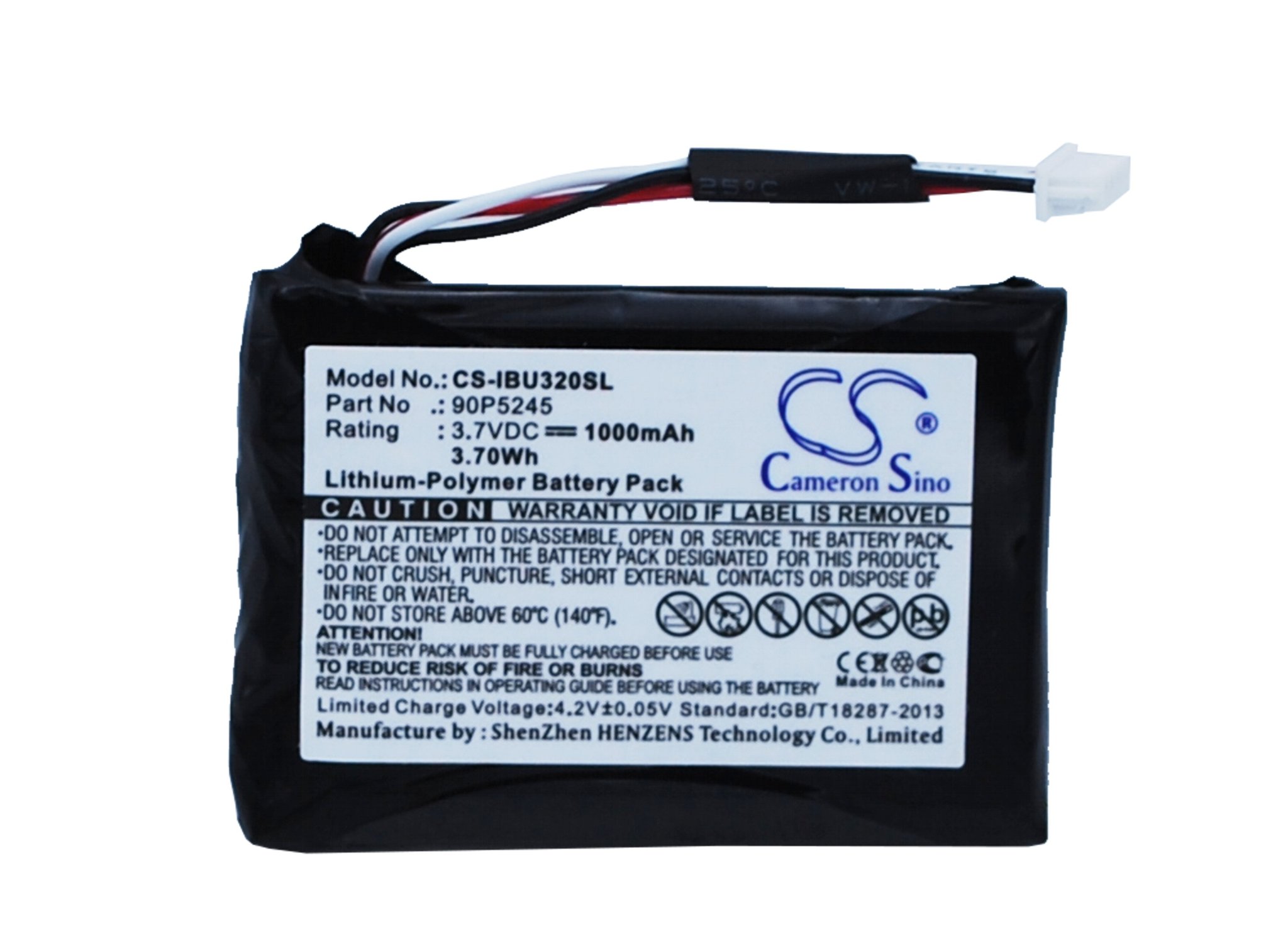 IBM 90P5245, 71P8642 1000mAh Li-PL RAID controller battery