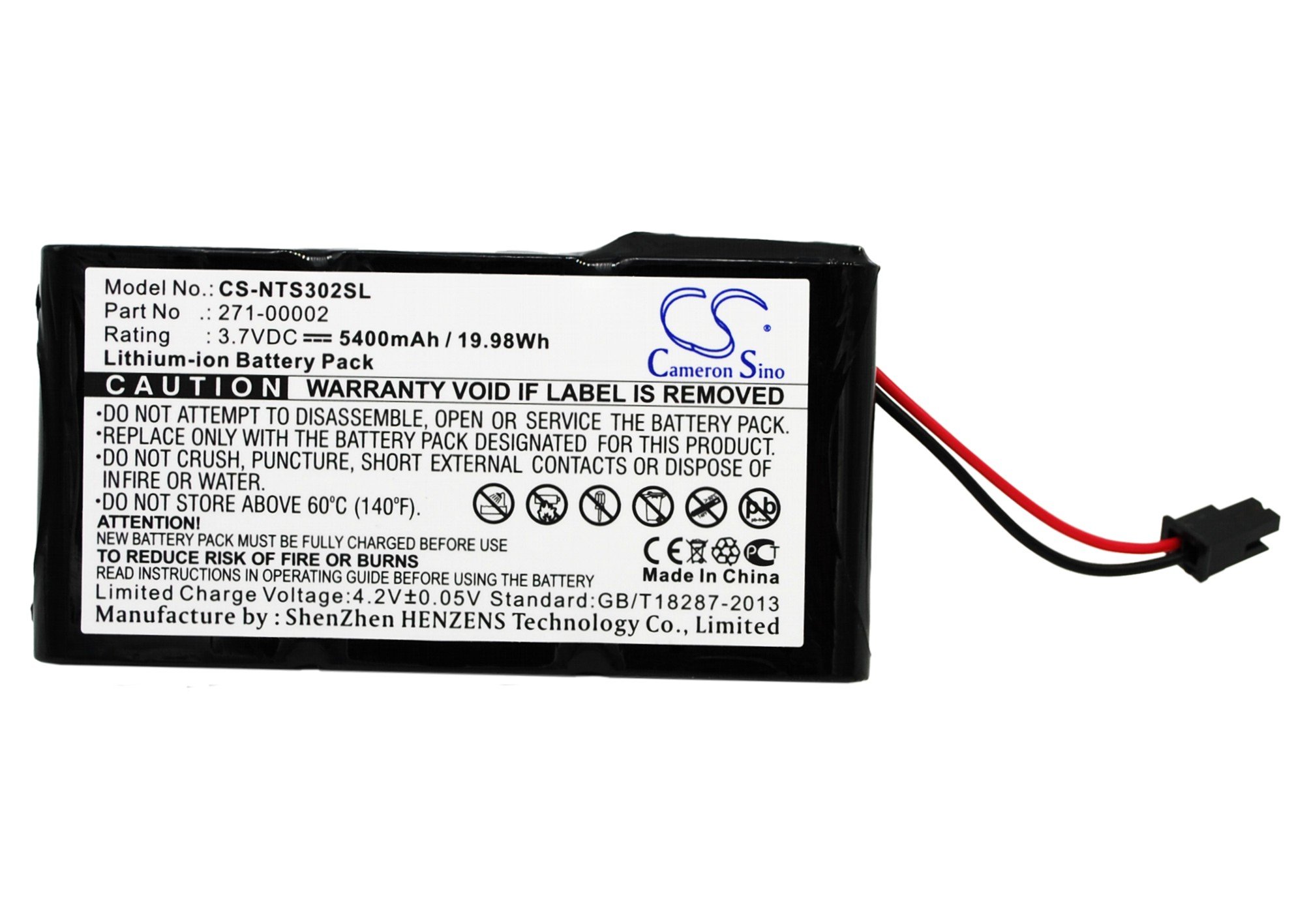 Netapp 271-00002, ES-3098 5400mAh Li-ion CMOS akku