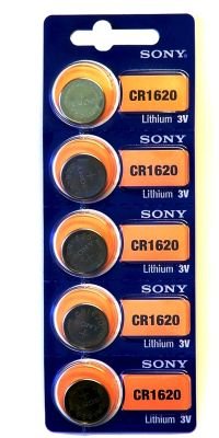 Sony/Murata CR1620 Lithium Coin Cell baterija 1 pc