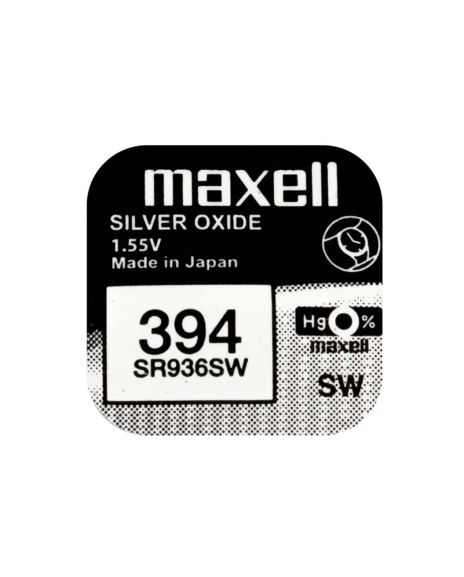 Maxell 394 skatīties baterija