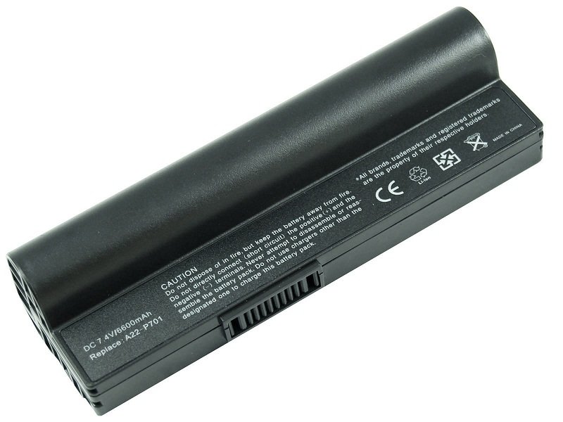 ASUS Eee PC 701 Black 6-cell laptop battery