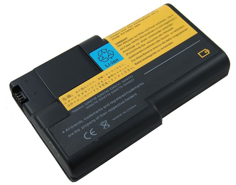IBM Thinkpad A21E 6-cell laptop battery