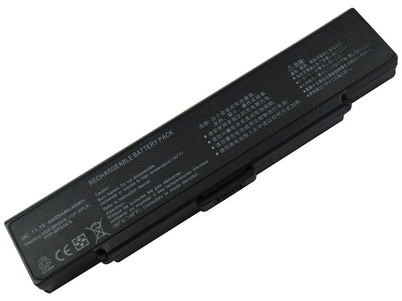 SONY VAIO VGN-AR53DB 6-элементoв aккумулятор для лаптопa
