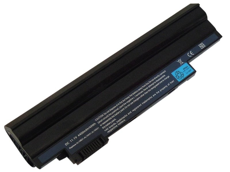 Acer Aspire One D255 AL10A31 черный 6-элементoв aккумулятор для лаптопa