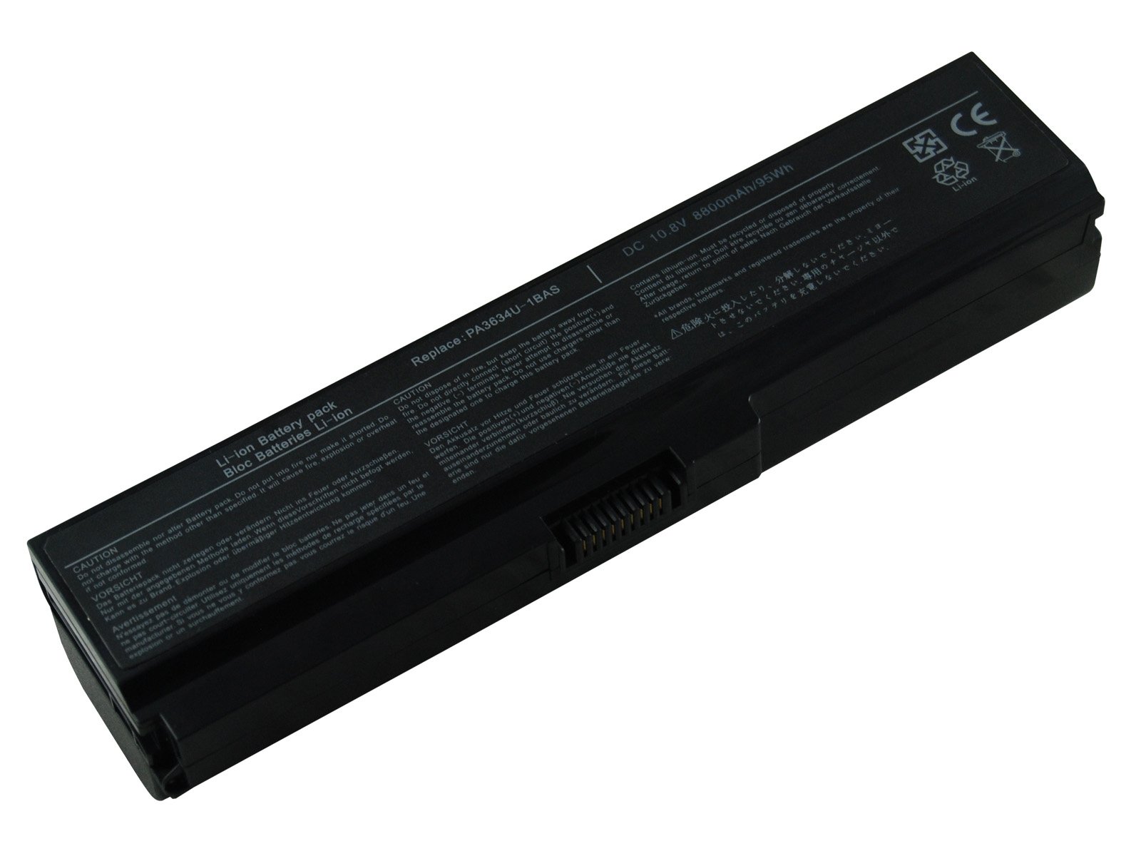 TOSHIBA Satellite L630 12-элементoв aккумулятор для лаптопa