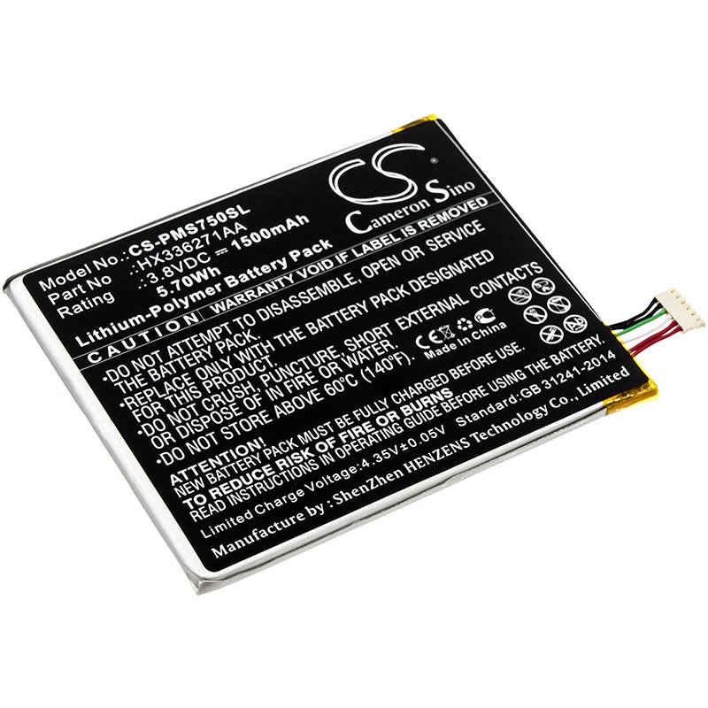 Prestigio HX336271AA 1500mAh Li-poly telefonu akumulatoru