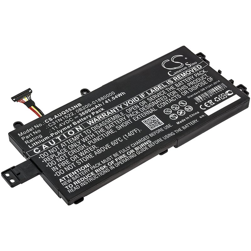 Asus C31N1522 aккумулятор для лаптопa Li-poly 3600mAh