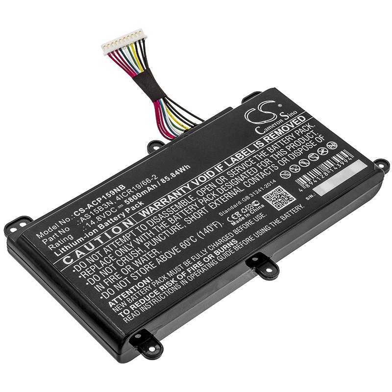 Acer AS15B3N Li-ion 5800mAh aккумулятор для лаптопa