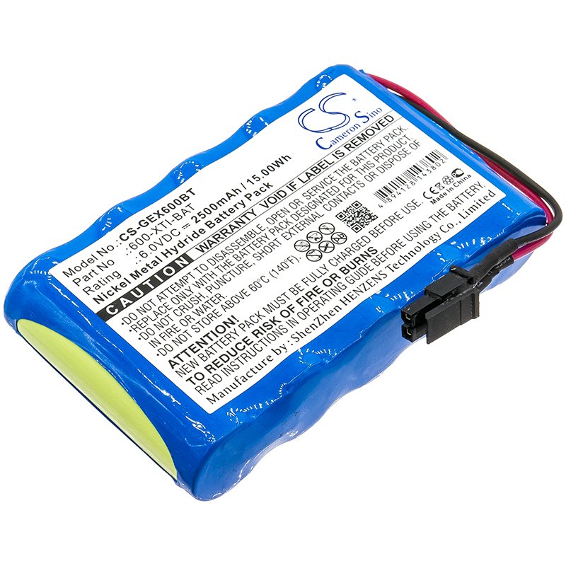 GE 600-XTI-BAT 2500mAh Ni-MH alarm system battery