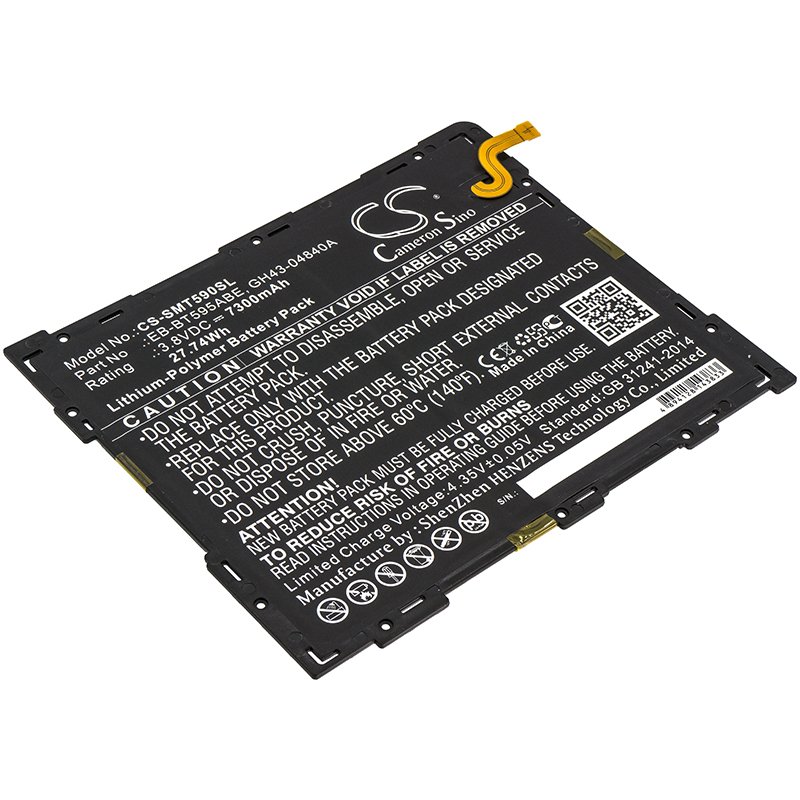 Samsung EB-BT835ABE 3.8V 7300mAh Li-Polymer tablet akumulatoru