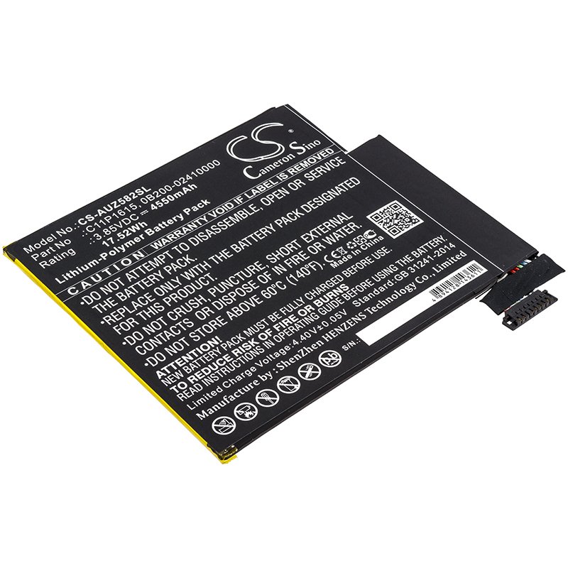 Asus C11P1615 3.85V 4550mAh Li-Polymer tablet battery