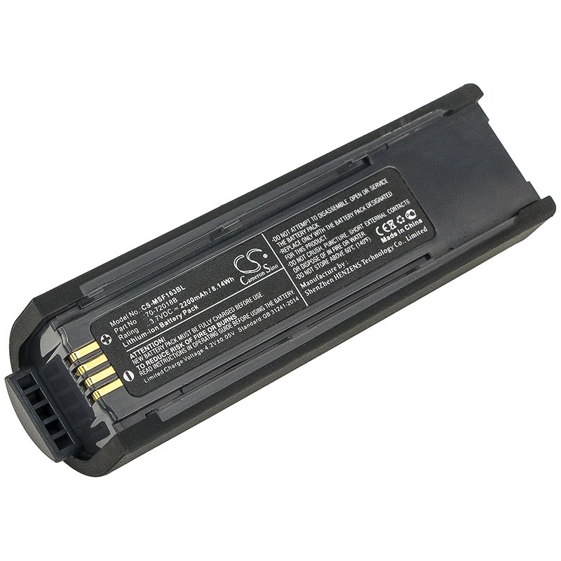 Metrologic 46-00358 barcode scanner battery 2200mAh