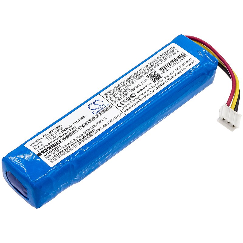 JBL DS144112056 3.7V 3000mAh Li-Polymer skaļruņa akumulators
