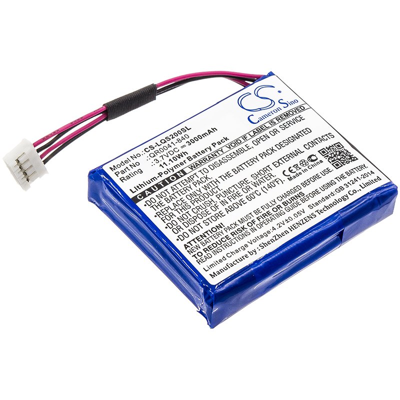 QOLSYS QR0041-840 3000mAh Li-poly turvajärjestelmän akku