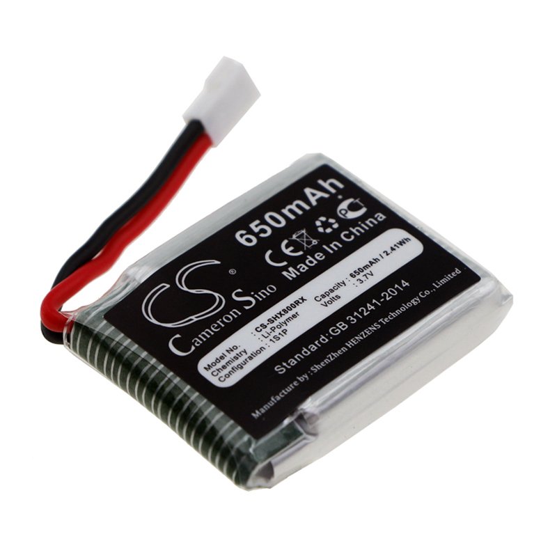 Skyhunter X8TW Li-PO 3.7V 500mAh drone battery
