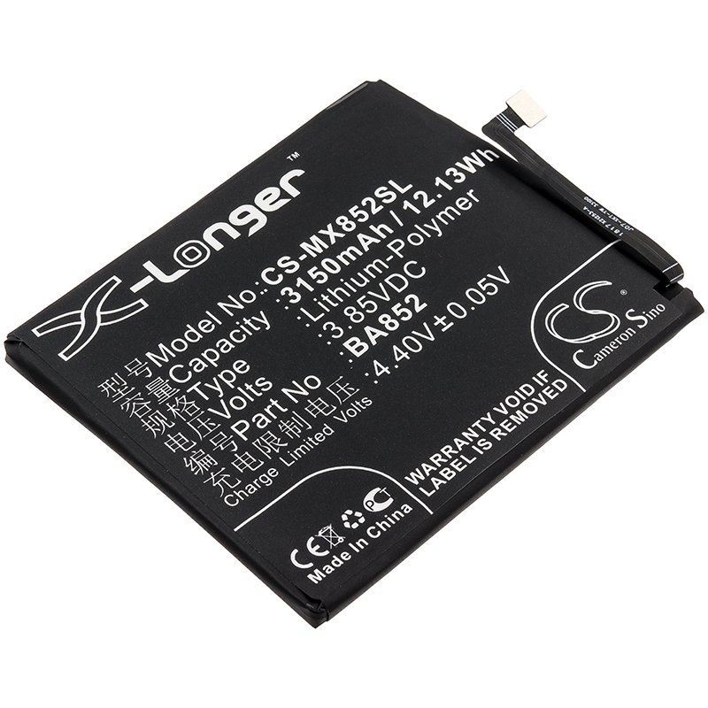 Meizu BA852 Li-Poly аккумулятор телефона 3150mAh